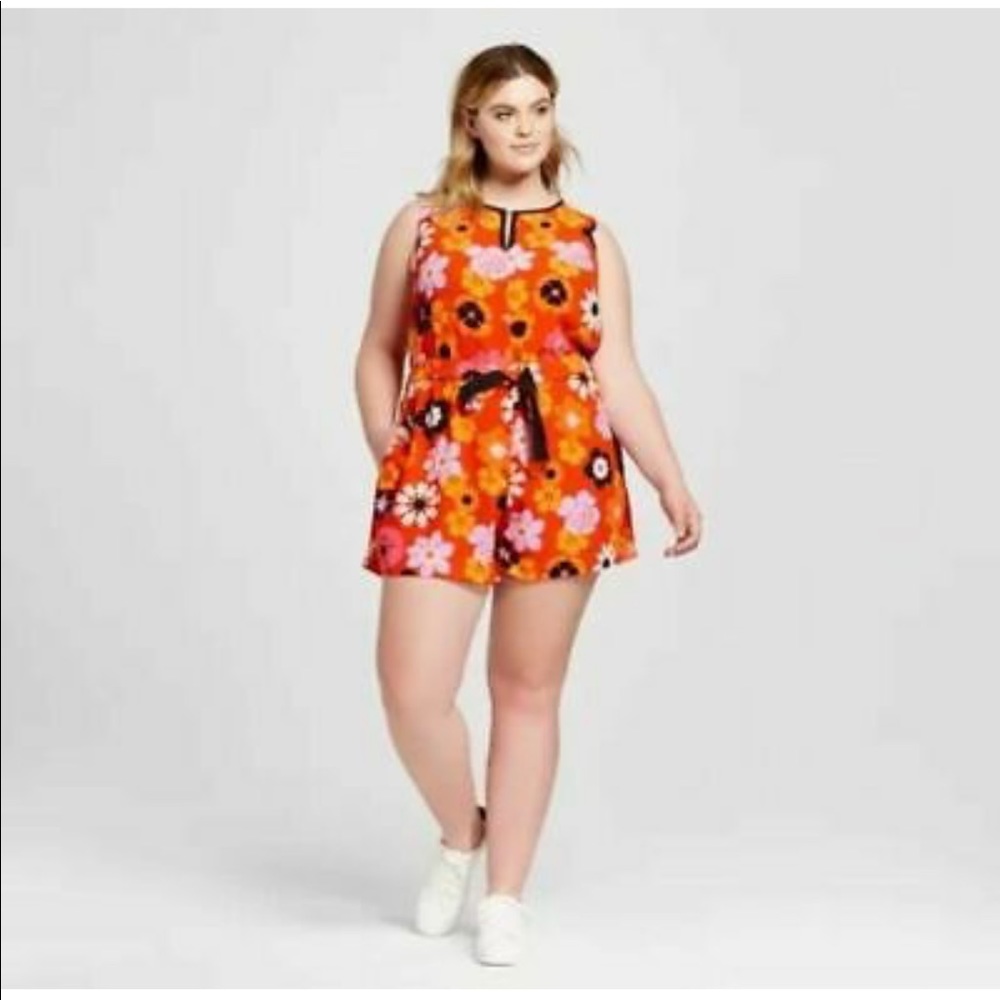 Victoria Beckham for Target Floral Romper